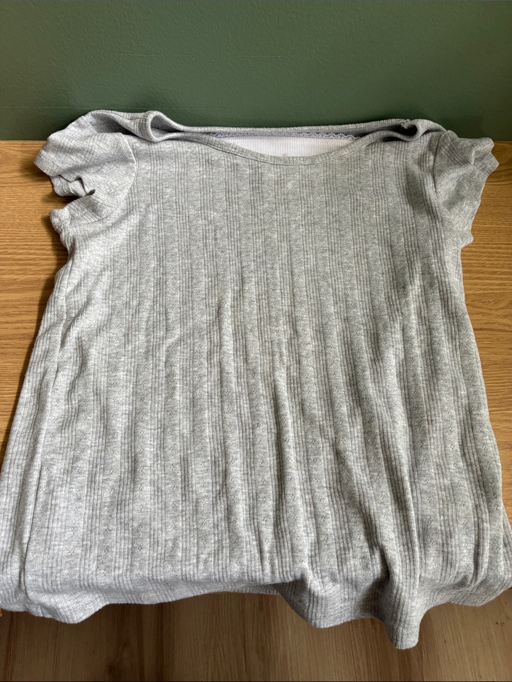 Wonder nation grey baby doll shirt